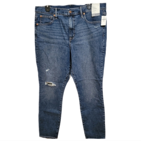GAP Women's High Rise True Skinny Jean - Picture 1 of 5